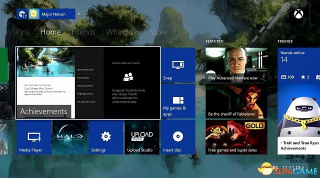 微软Xbox One主机十一月系统各项更新内容曝光