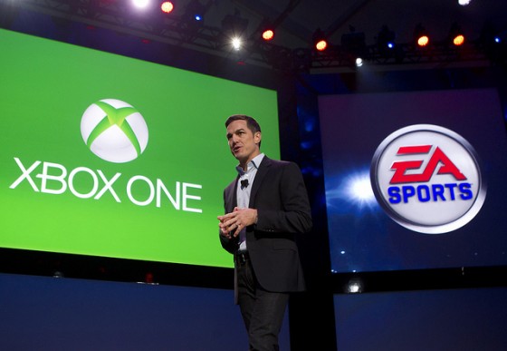 微软发布游戏主机Xbox One现场