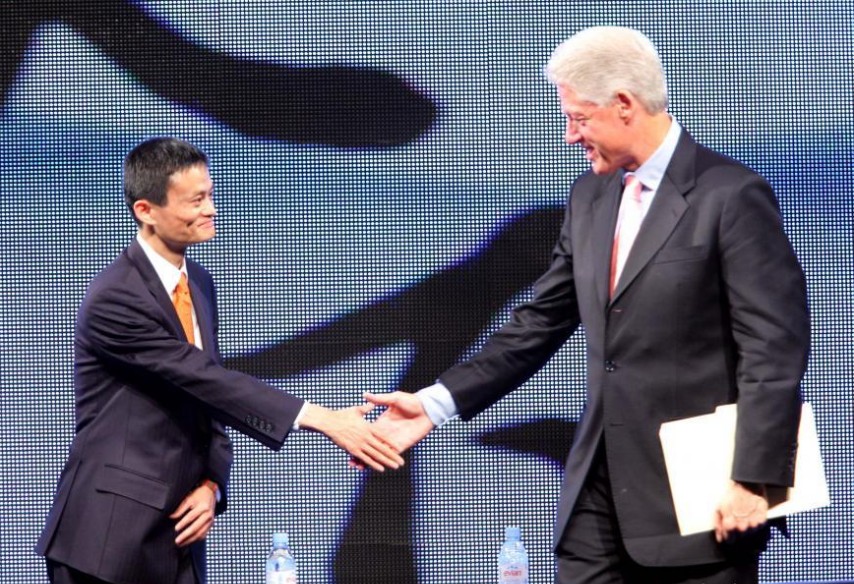美国前总统克林顿：马云将有机会改变中国