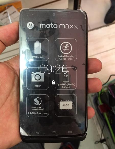 Droid Turbo全球版真机曝光 更名Moto MAXX