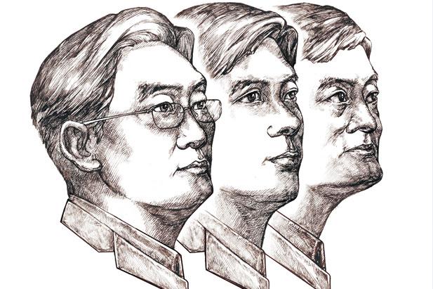 今年的中国富豪前三是：马云 李彦宏 马化腾