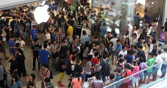 iPhone 6拯救了下滑半年的香港零售业