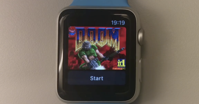 不死的《毁灭战士》！Apple Watch也能玩了